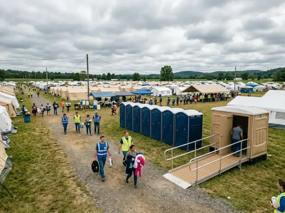 disaster-relief-camp-restrooms-010 — frequently asked questions, Dumpster & Portable Bathrooms Rental in Pell City, AL